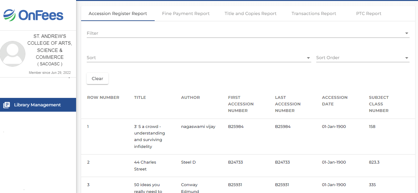 Library Management Illustration